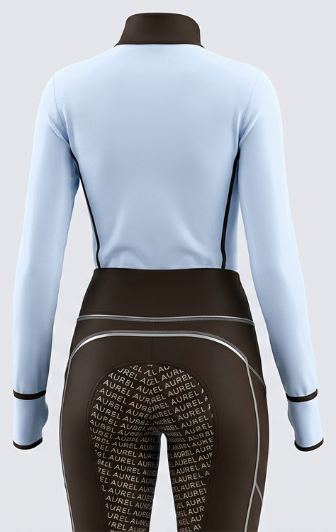 Canter back, reflective detailing