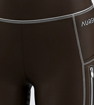 Canter silver zip pocket